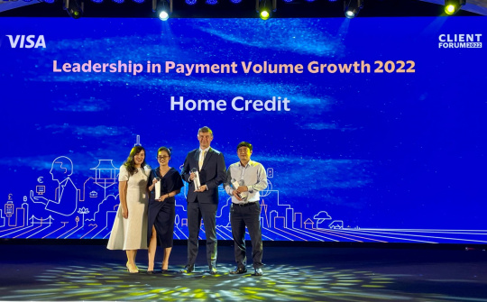 Home Credit: Giành được giải thưởng Visa Award năm thứ ba liên tiếp